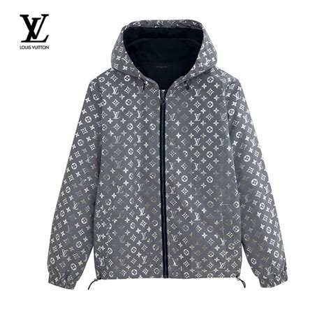 louis vuitton reflective jacket|lv black windbreaker.